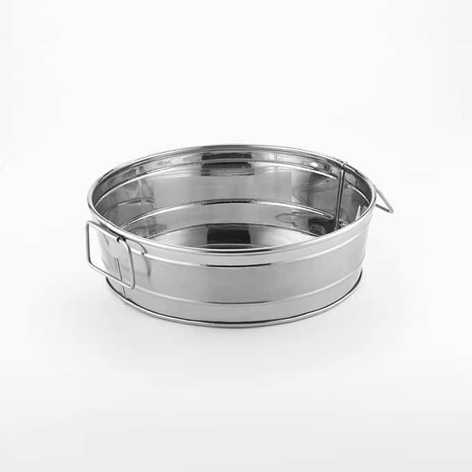 88 oz. Stainless Steel Tub, Satin/Mirror Finish
