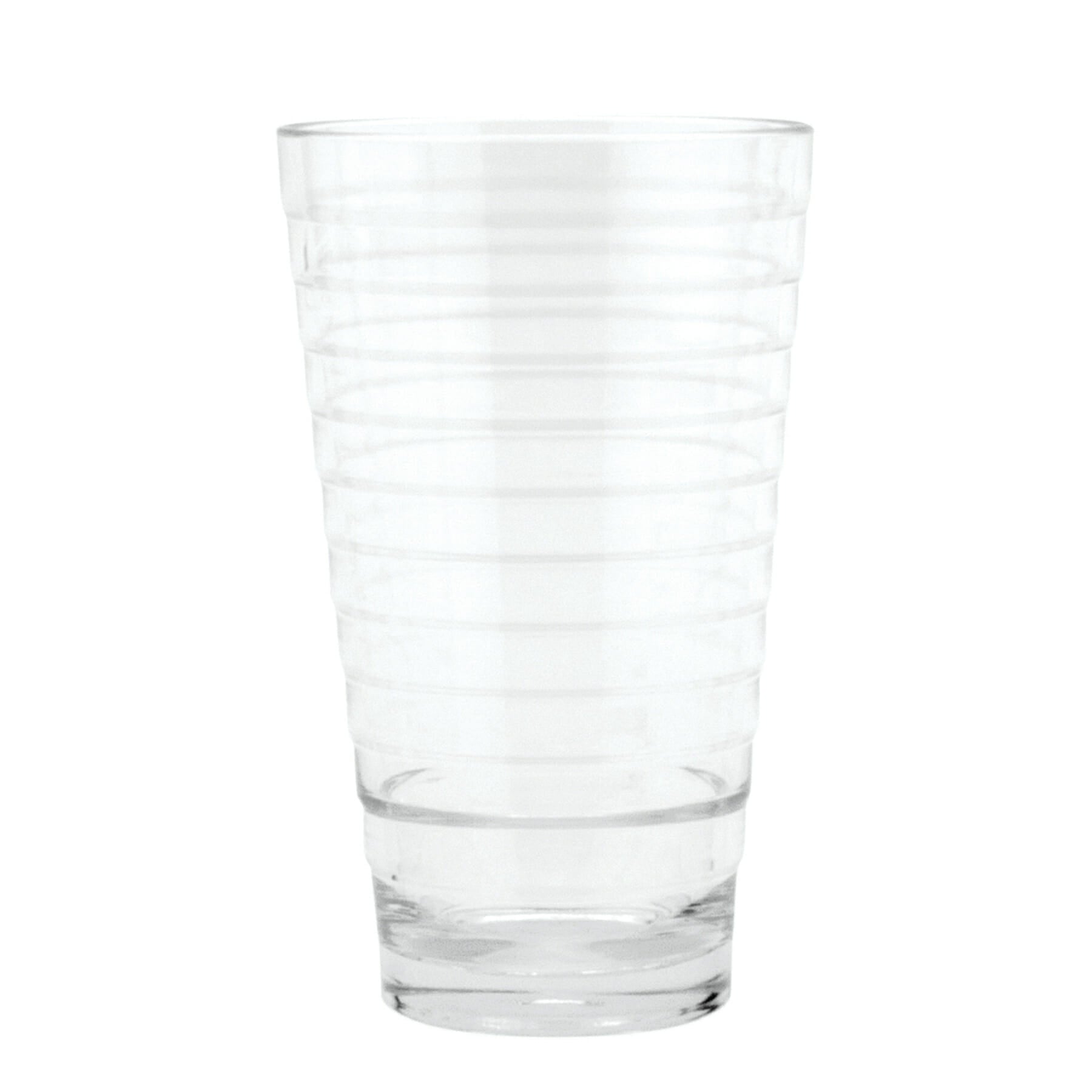Cirq™ 10 oz. Stackable Plastic Beverage Glass, Clear
