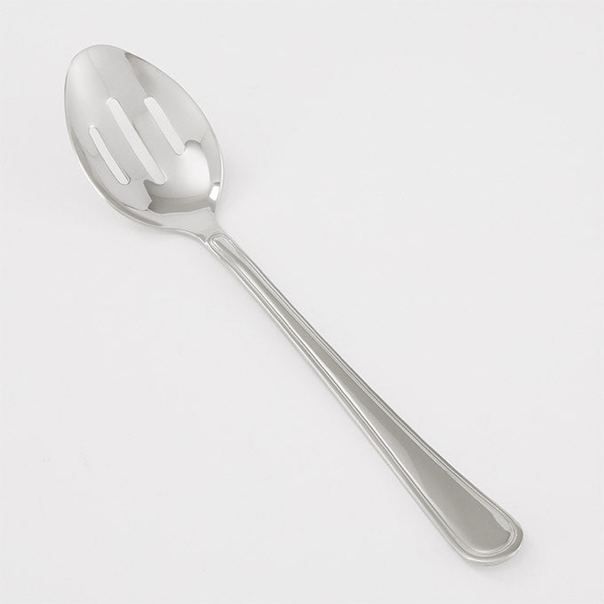 Mirage™ 12"L Slotted Stainless Steel Serving Spoon