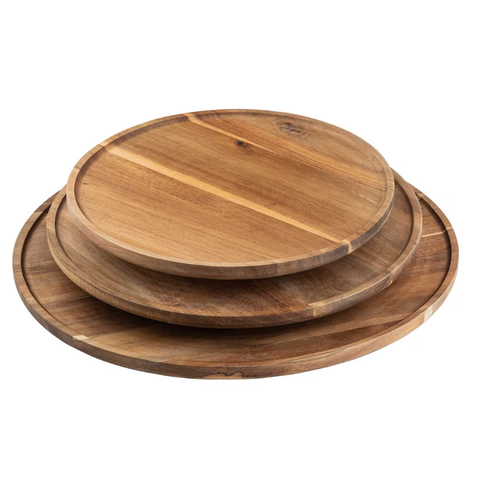 Acacia Lazy Susan 13" Round Server – 11828