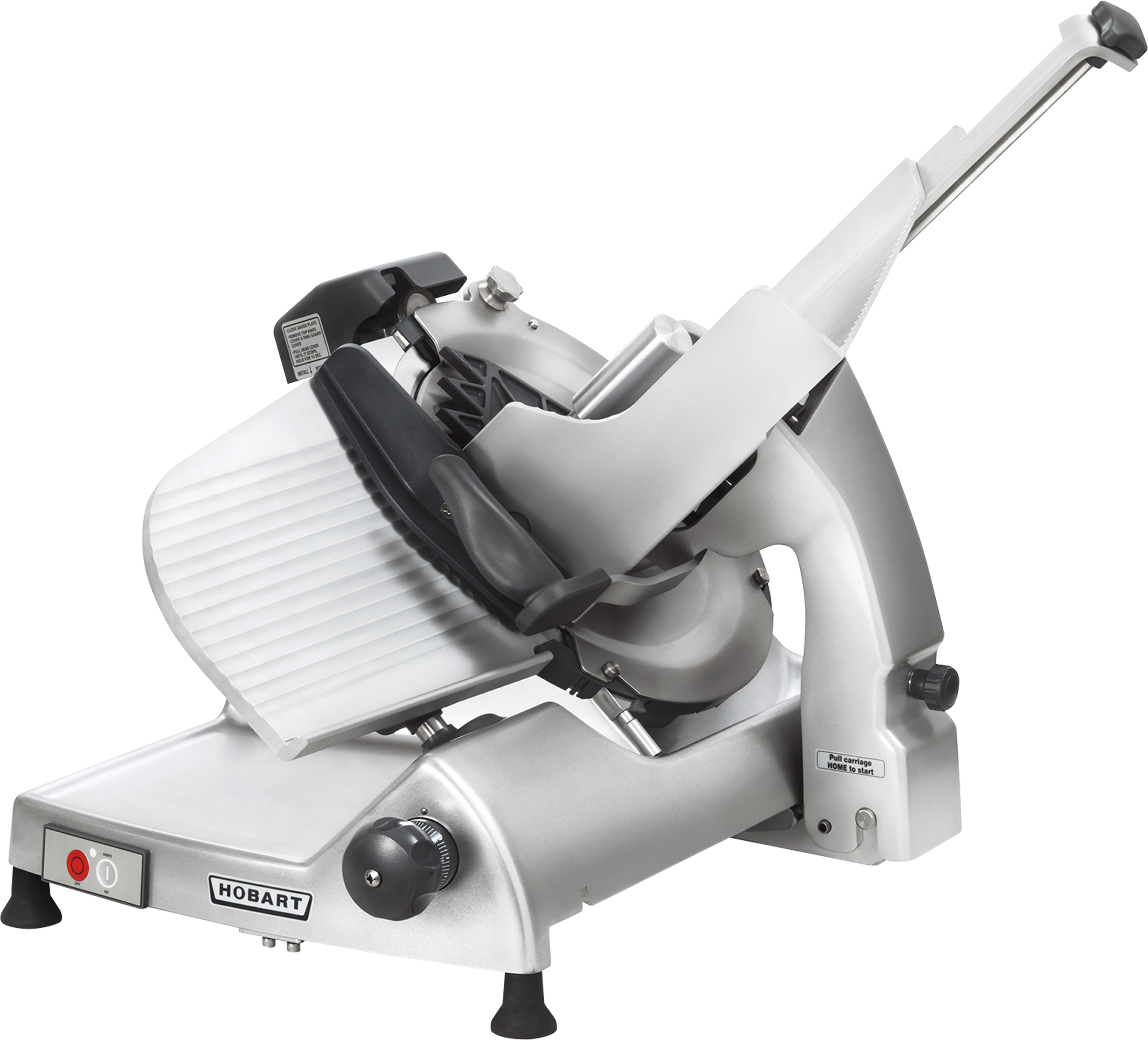 13" Heavy Duty Manual Meat Slicer with Interlocks - 1/2 hp - 220-240V - 60 Hz