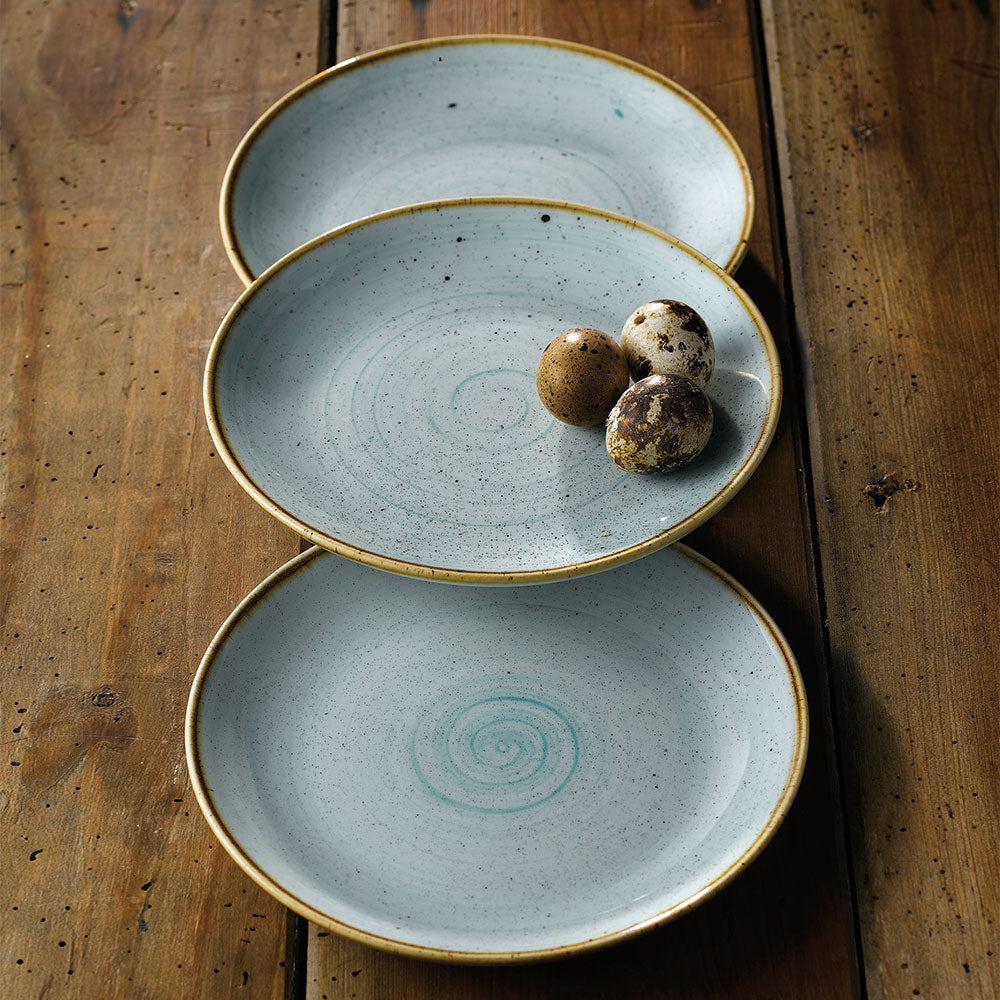 Stonecast Evolve 9" Duck Egg Coupe Plate