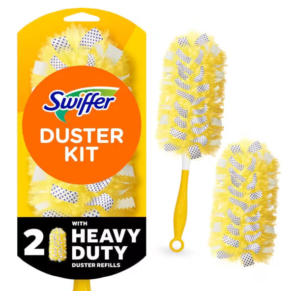 Swiffer Heavy Duty Duster Kit with Short Handle