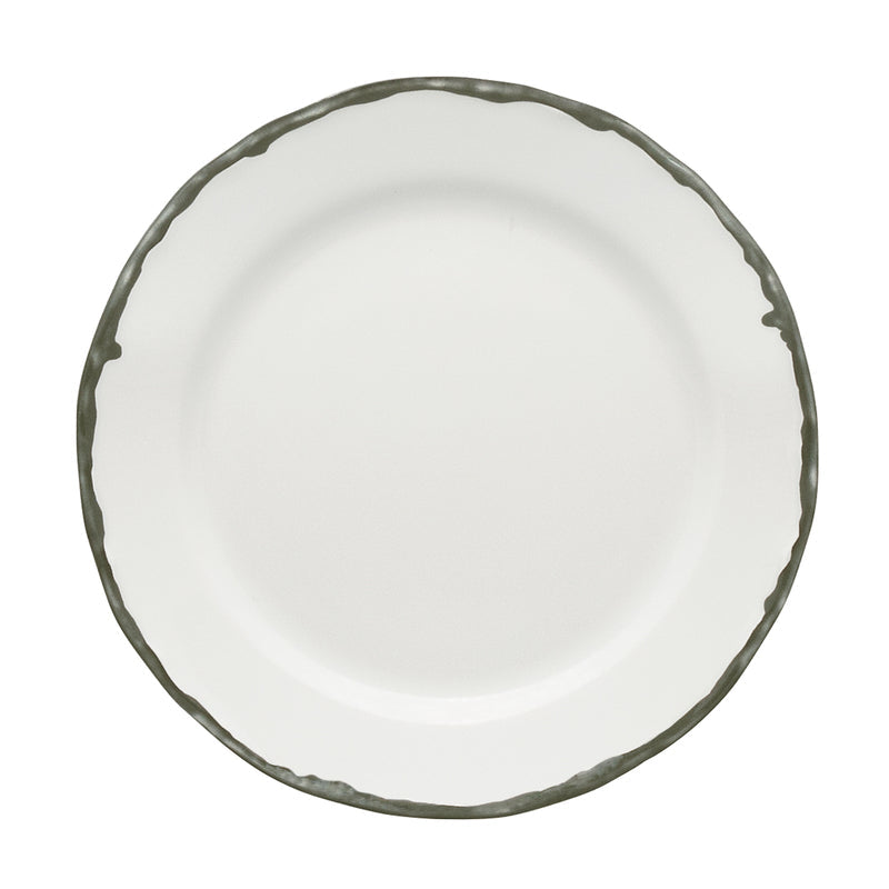 Oval Platter, 14" x 9-3/8", Marie Christine  Cosy Cottage Grey