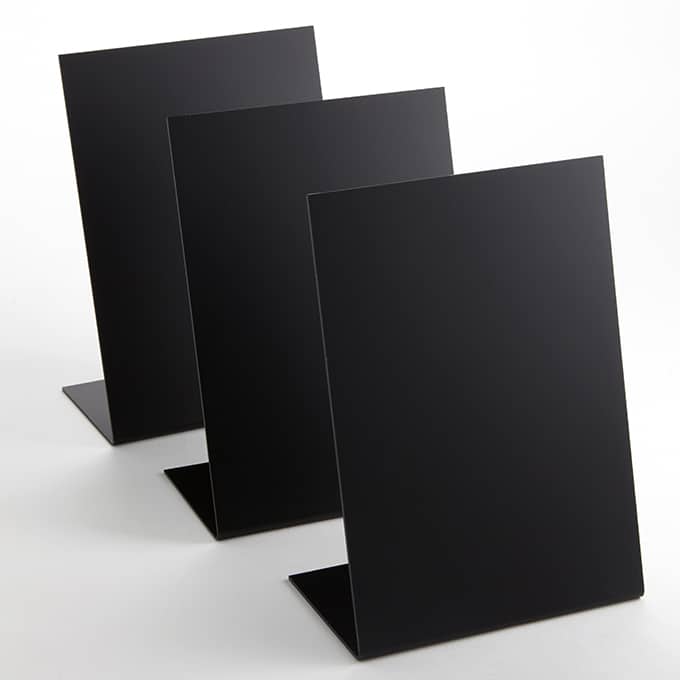 2-7/8"L x 7/8"W x 2"H Chalkboard