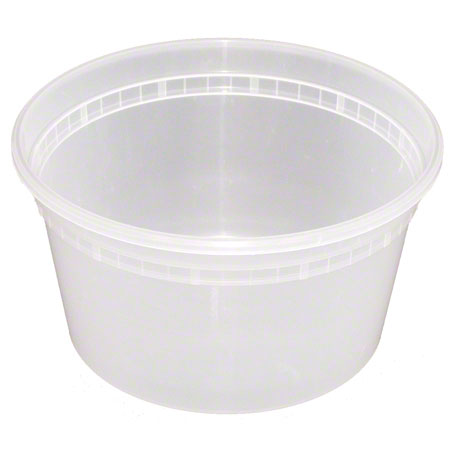 Plastic Soup Container 12oz, Bottom only