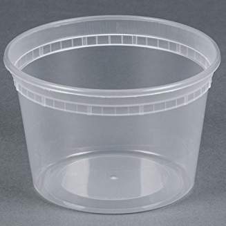 Plastic Soup Container 32oz, Bottom only 