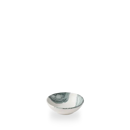 Shallow Bowl, 4.6", 7 oz., Eco glaze finish, Inked Tide