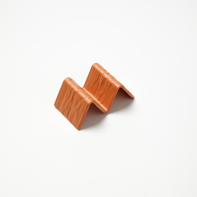1 or 2 Compartment Melamine Taco Holder, Terra Cotta