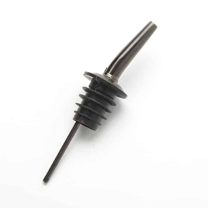 1-1/4"D x 4-1/2"L Tapered Pourer, Black PVD