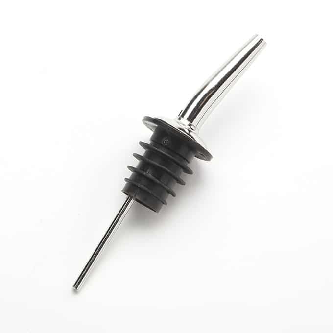 1-1/4"D x 4-1/2"L Tapered Pourer, Stainless Steel