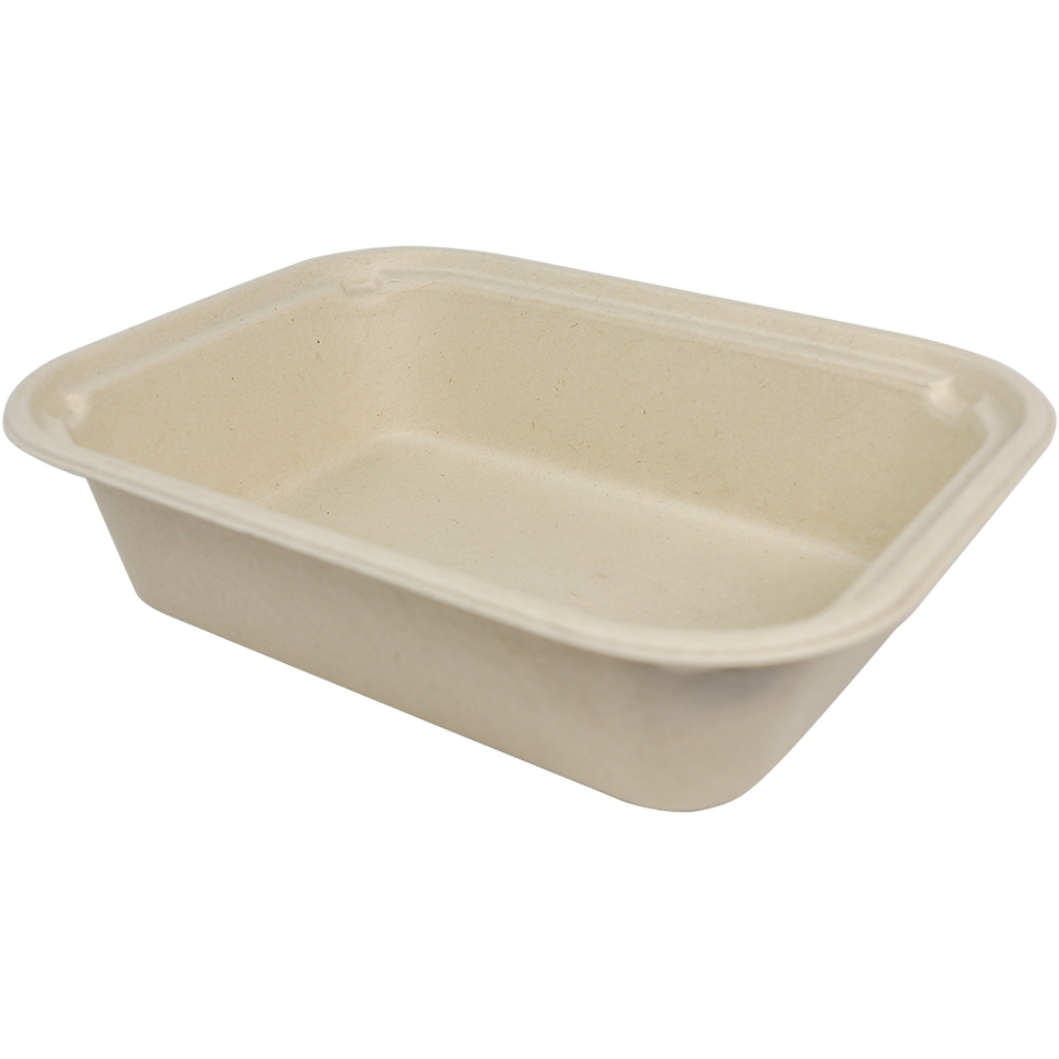 60 oz. Rectangular Fiber Container