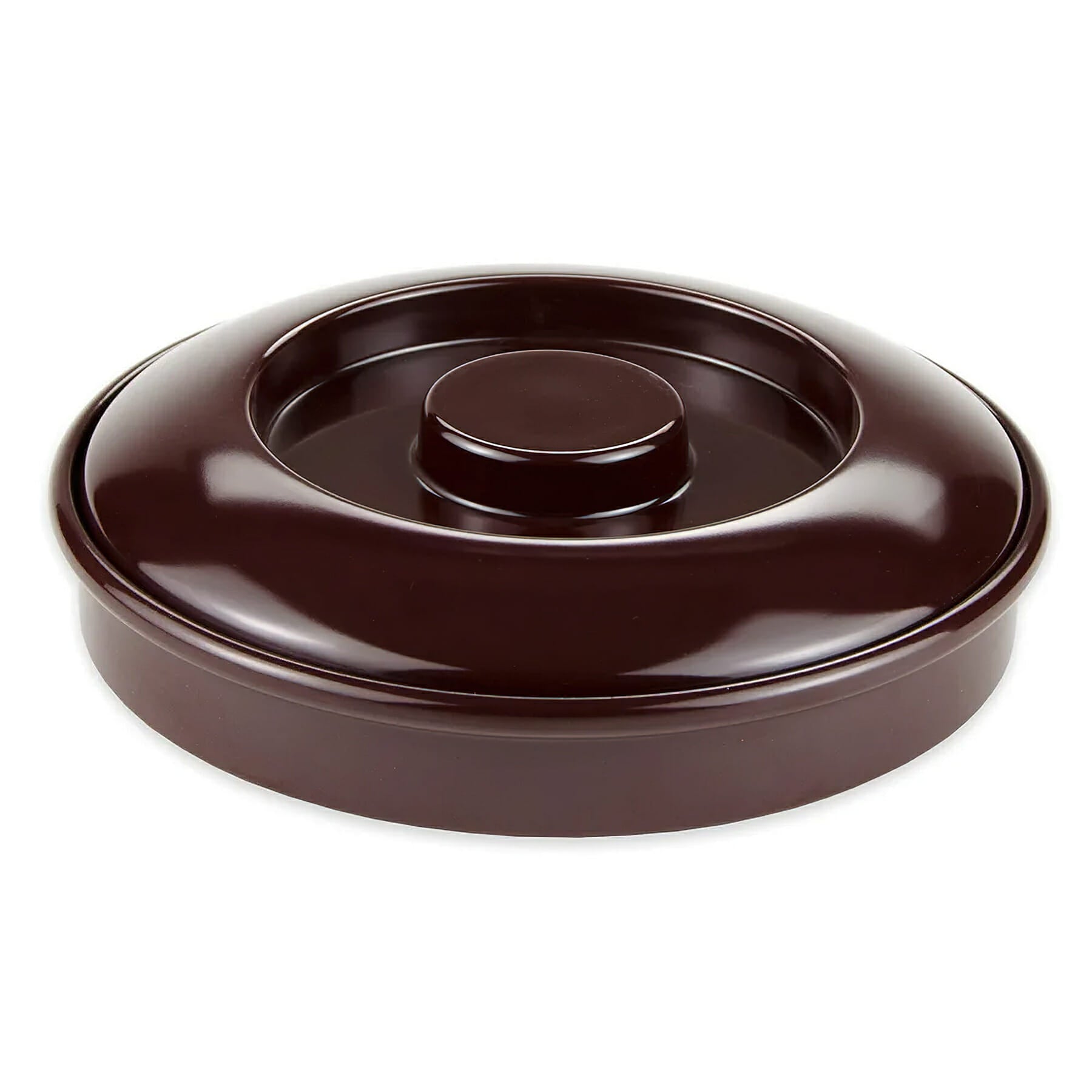 Viva Mexico™ Melamine Tortilla Server w/Lid, Brown