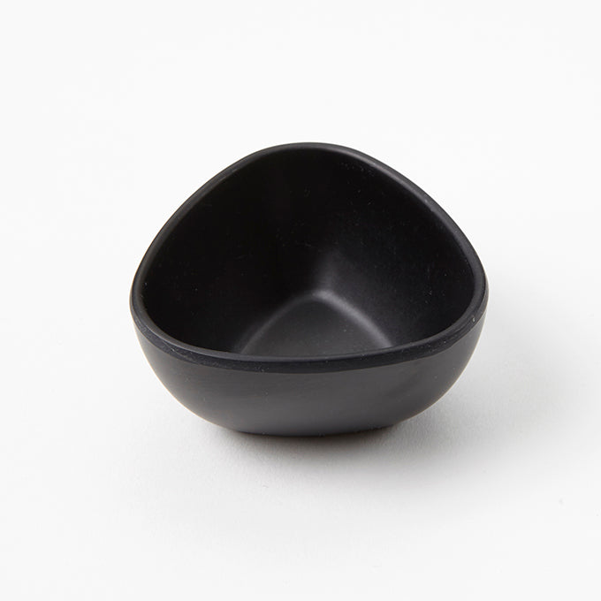 2 oz. Triangle Bamboo Fiber Sauce Cup, Black