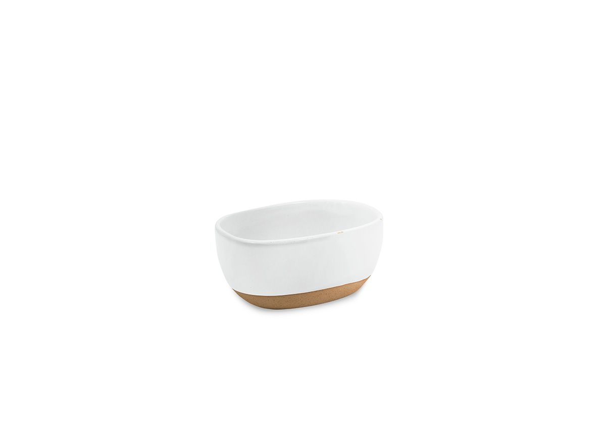 Artefact 4” x 3” White Oval Holder