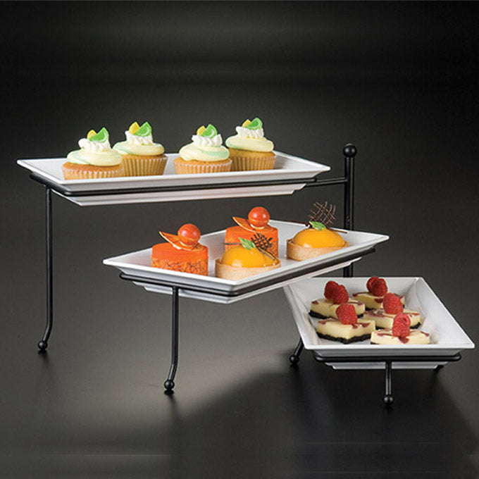 Ironworks™ Three-Tier Wrought Iron Display Stand