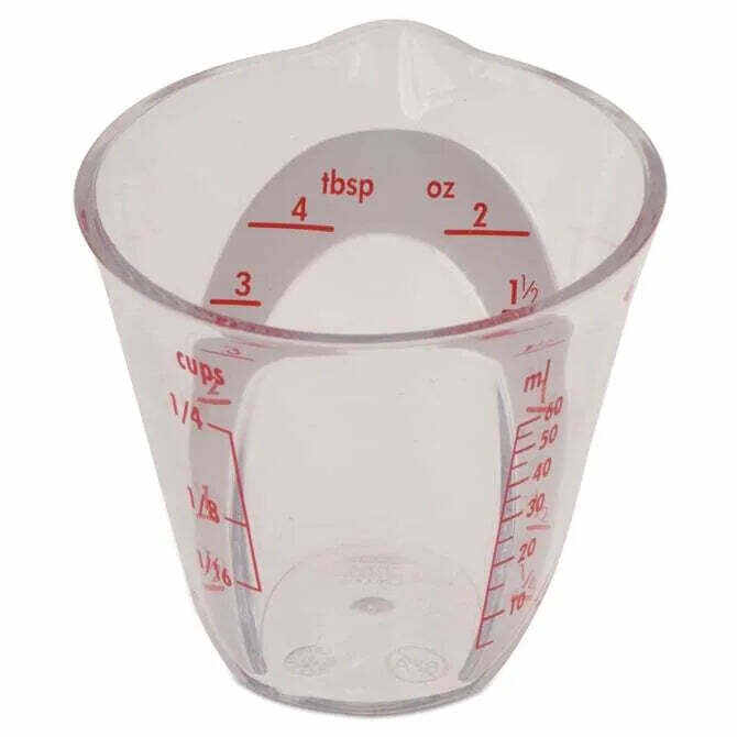 OXO 2 Oz. Plastic Angled Measuring Cup