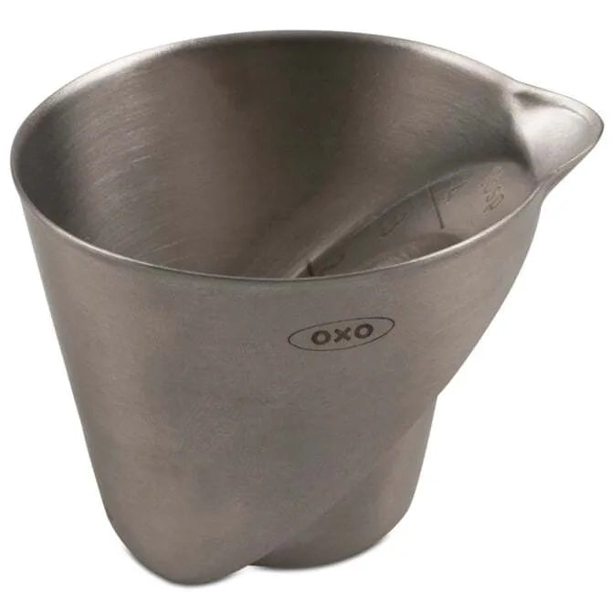 OXO 2 Oz. Stainless Steel Angled Measuring Cup