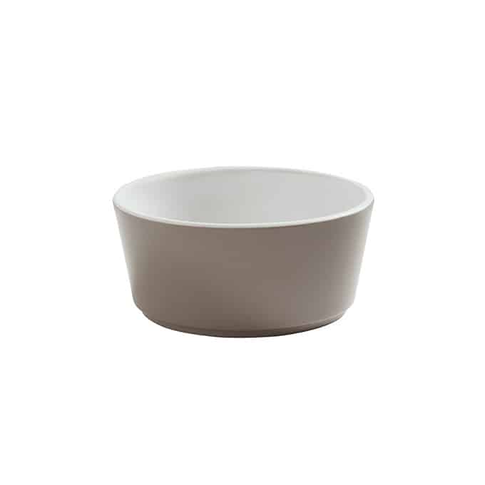 Unity 10 oz. Round Bowl, Mocha