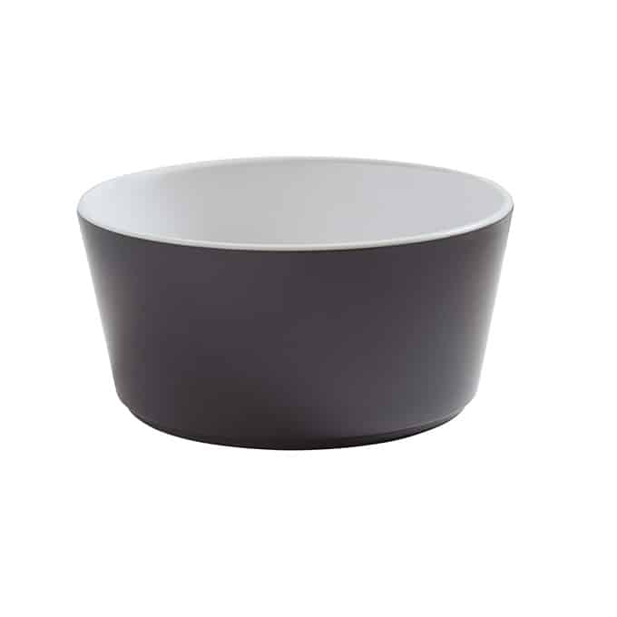 Unity 24 oz. Round Bowl, Graphite