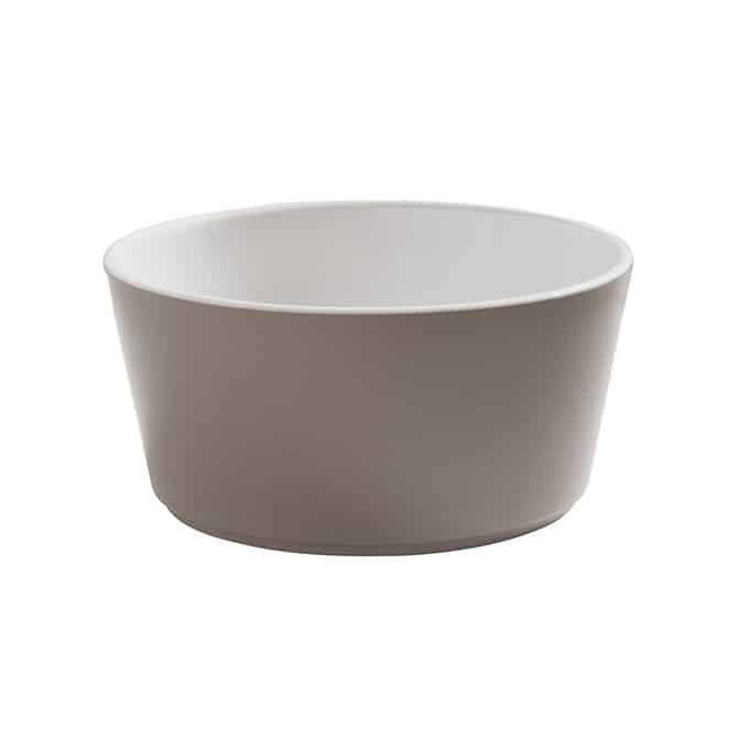 Unity 24 oz. Round Bowl, Mocha