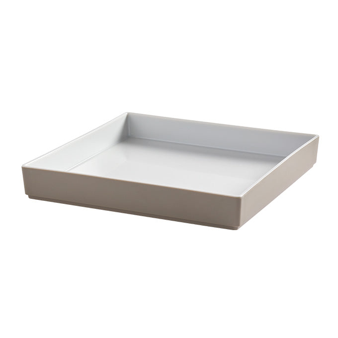 60 oz. Square Melamine Bowl, Mocha