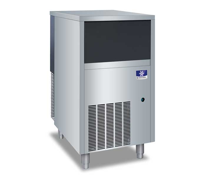 19-3/16"W Undercounter Ice Maker with Bin, Flake Style - 257 lbs/day, Air Cooled