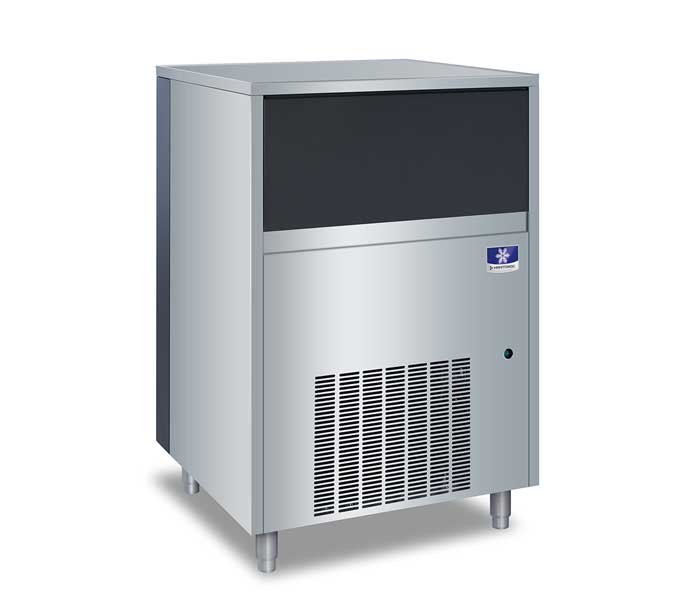 29-1/16"W Undercounter Ice Maker with Bin, Flake Style - 398 lbs/day, Air Cooled