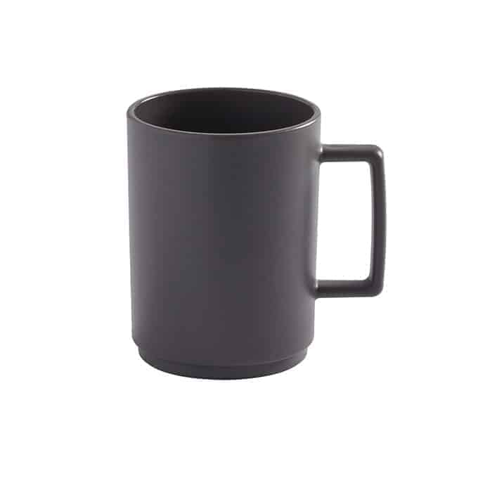 Plastic 12 oz. Mug, Graphite
