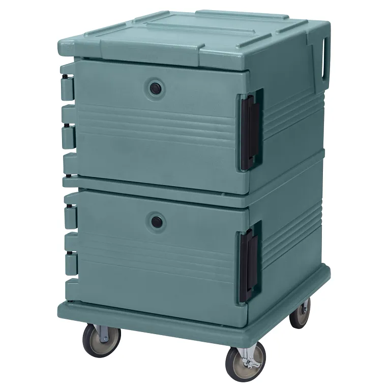 Ultra Camcart® Granite Green Insulated Food Pan Carrier, Front-Loading, Holds 16 Pans