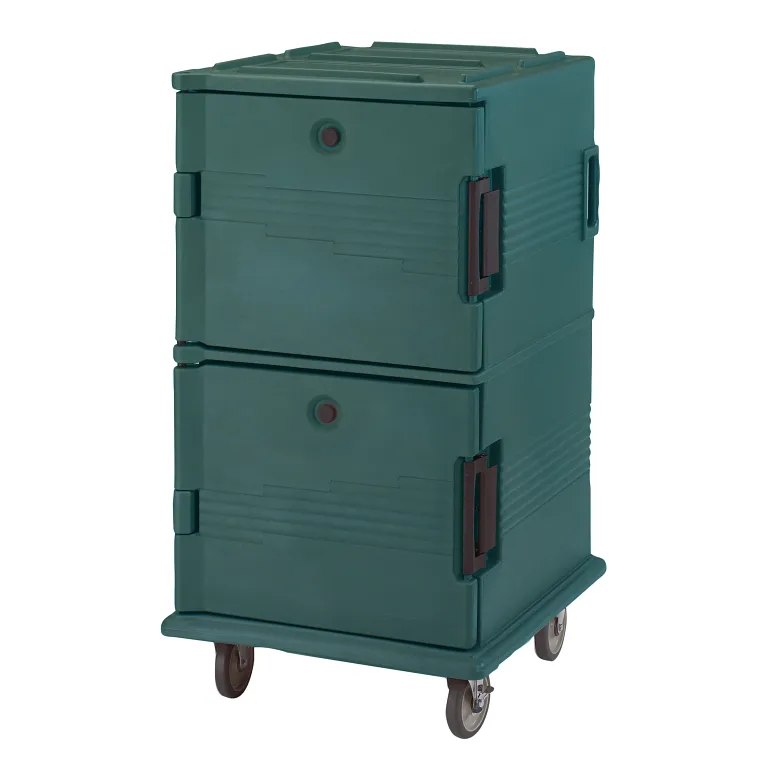 Ultra Camcart® Granite Green Insulated Food Pan Carrier, Front-Loading, Holds 24 Pans