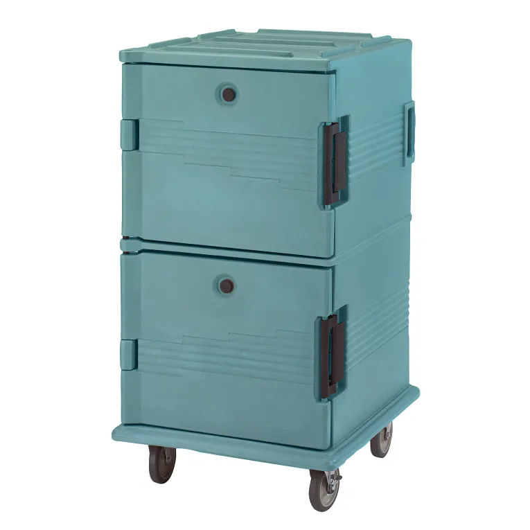 Ultra Camcart® Slate Blue Insulated Food Pan Carrier, Front-Loading, Heavy Duty, Holds 24 Pans