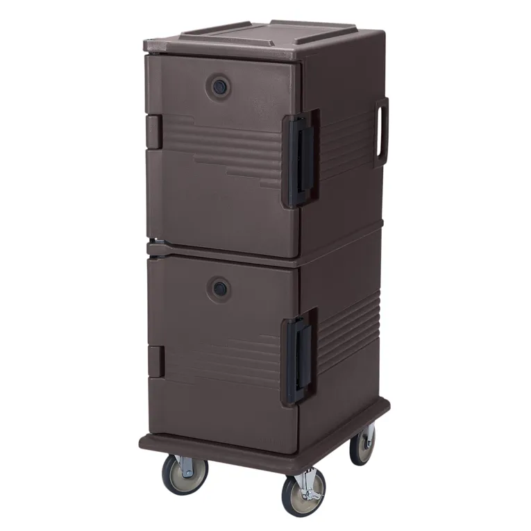 Ultra Camcart® Granite Sand Insulated Food Pan Carrier, Front-Loading, Holds 12 Pans