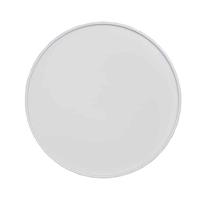 11" Round Melamine Plate, Graphite