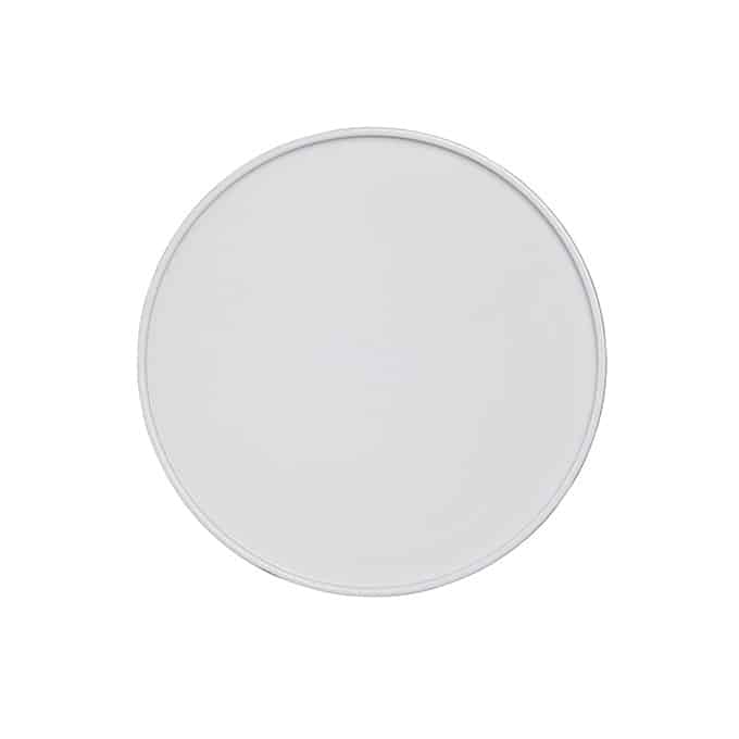 9" Round Melamine Plate, Graphite