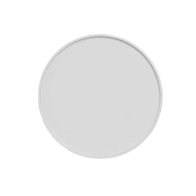 9" Round Melamine Plate, Mocha