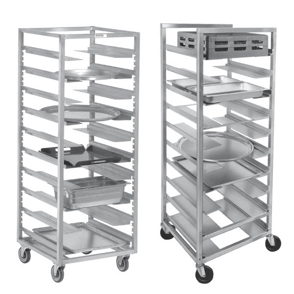 13 Pan Adjustable Aluminum Mobile Universal Rack