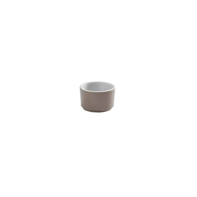 2 oz. Round Melamine Sauce Cup, Mocha