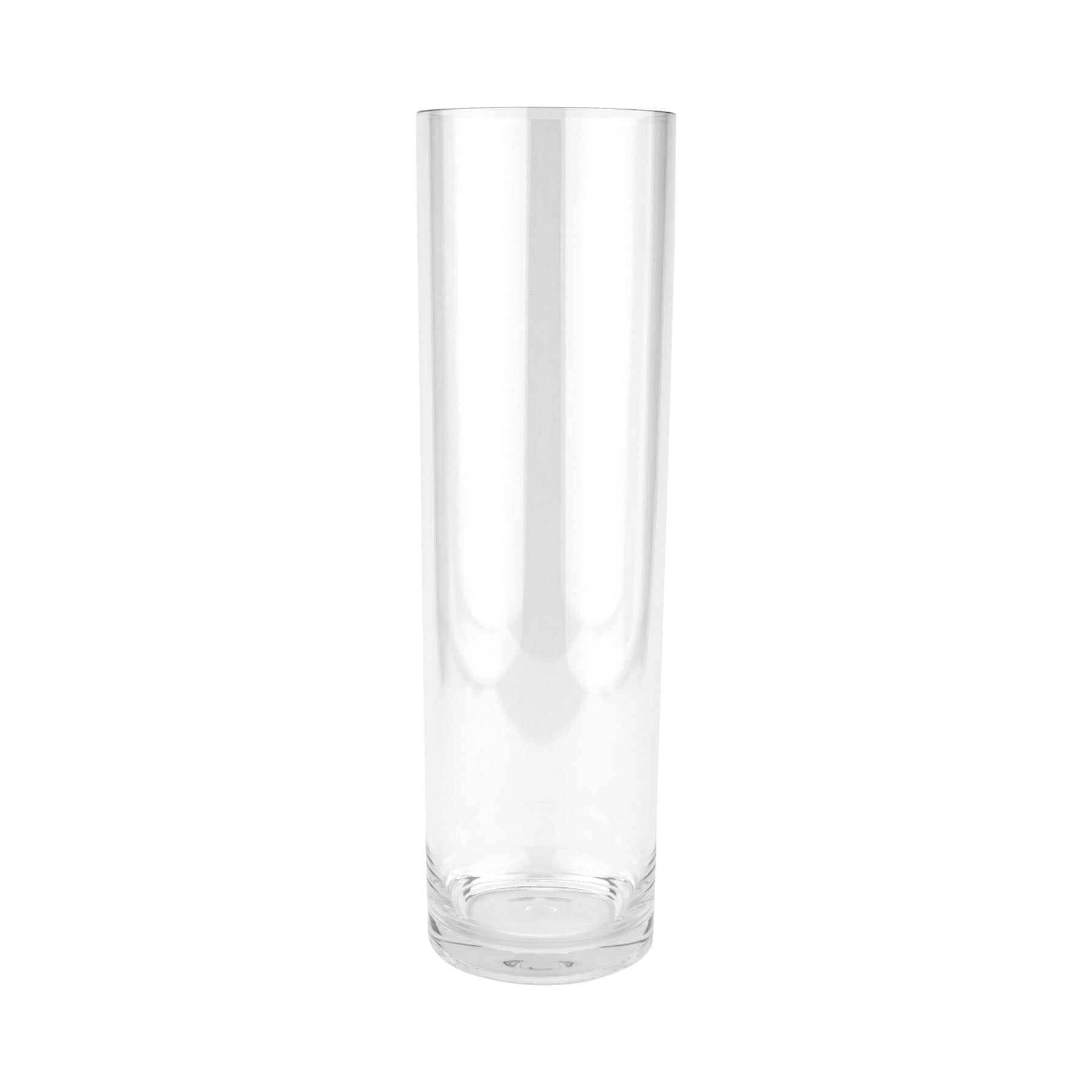 Ace of Vase 7" x 23.5" Accent Vase, Clear