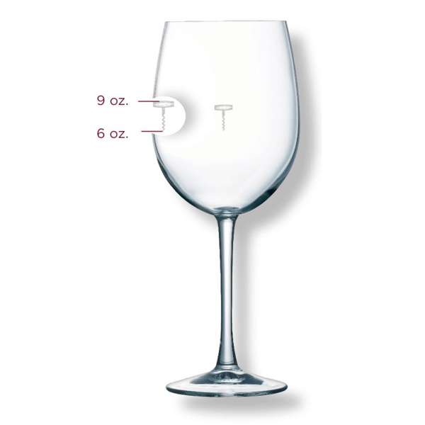 Romeo Corkscrew Wine Glass