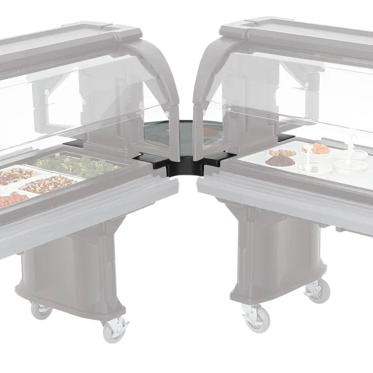 Versa Food Bar Corner Connector 36" Black