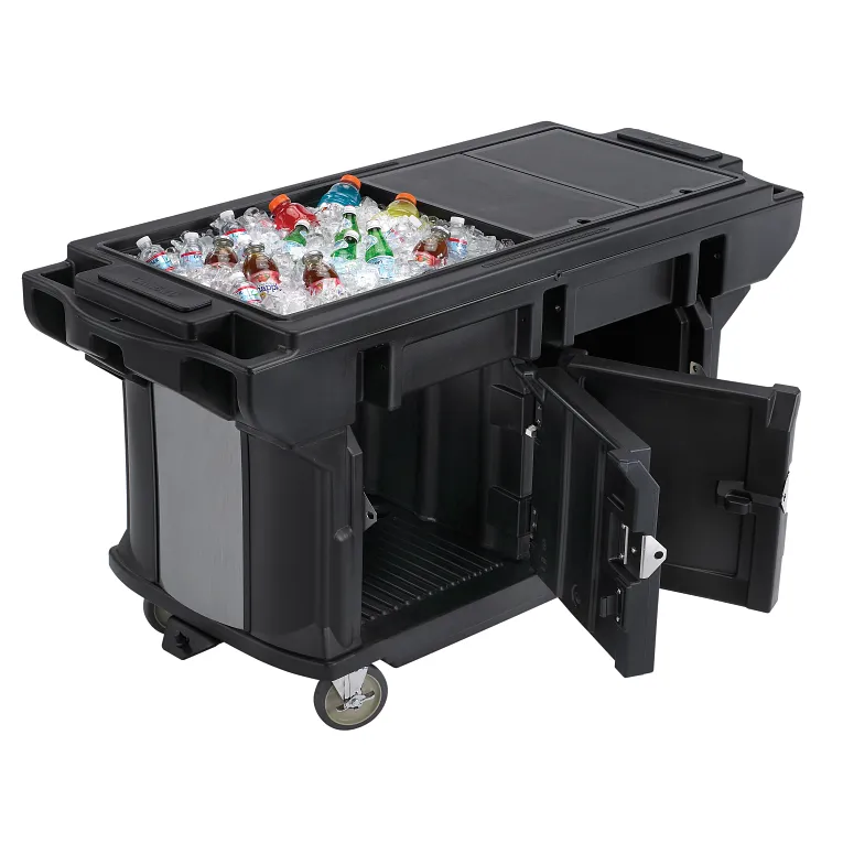 Versa Ultra 6ft Work Table with Storage Black