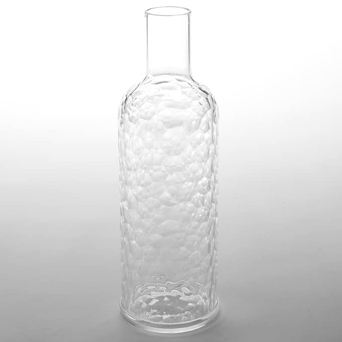 Pebbled 34 oz. Plastic Water Bottle with Cap, 3-1/2" Dia.