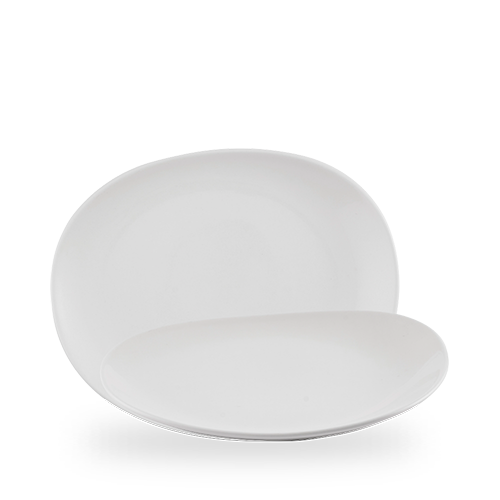 Super Vit 11" White Organic Opal Plate