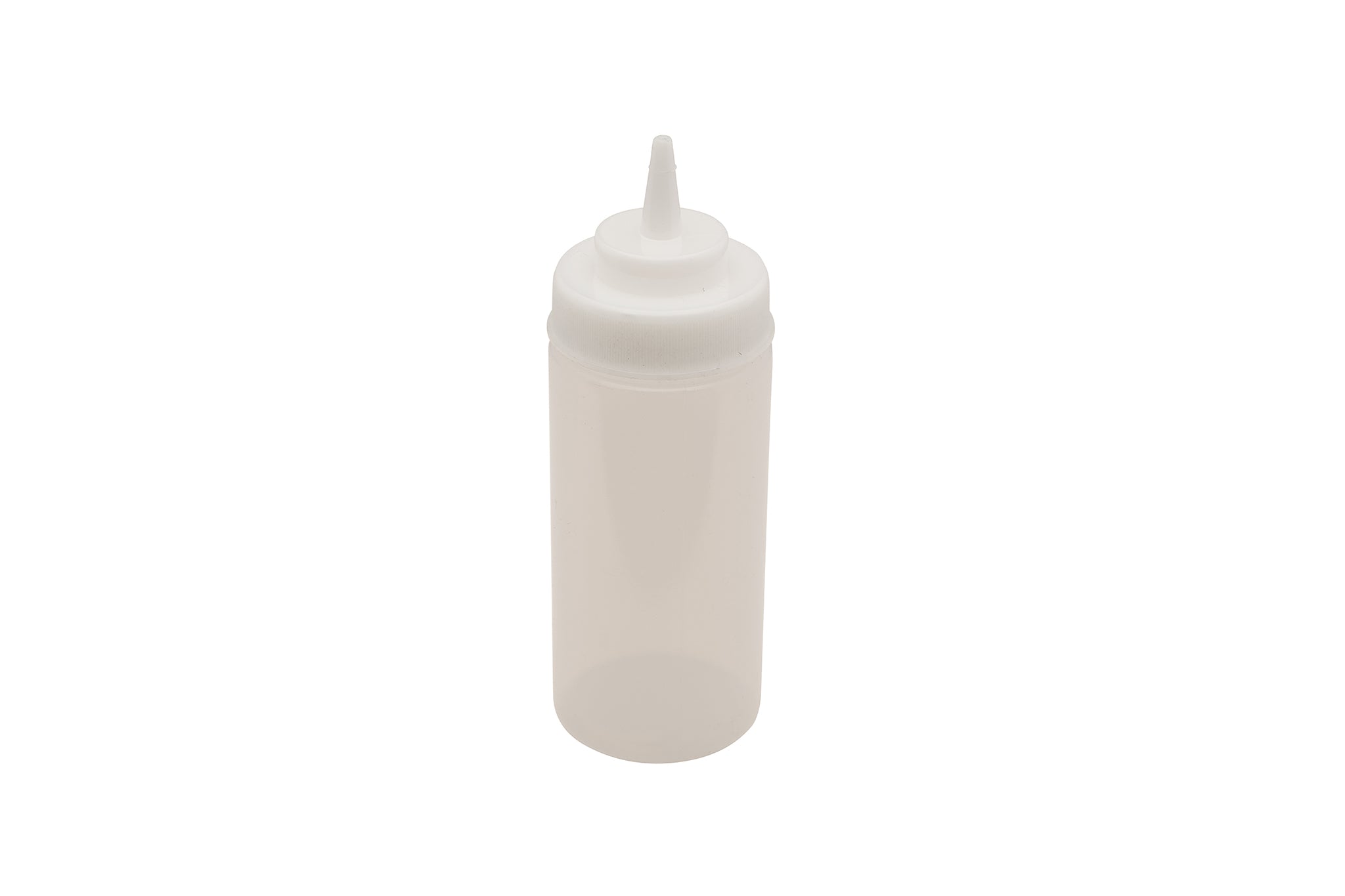 Wide Mouth Squeeze Bottle, 16 oz., Clear