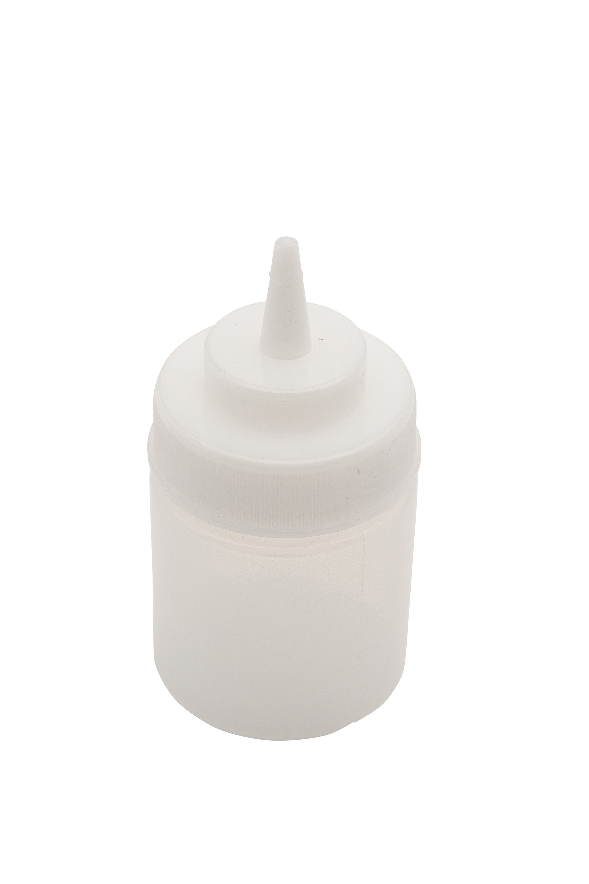 Wide Mouth Squeeze Bottle, 8 oz., Clear