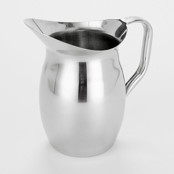 68 oz. Stainless Steel Bell Pitcher, Mirror Finish