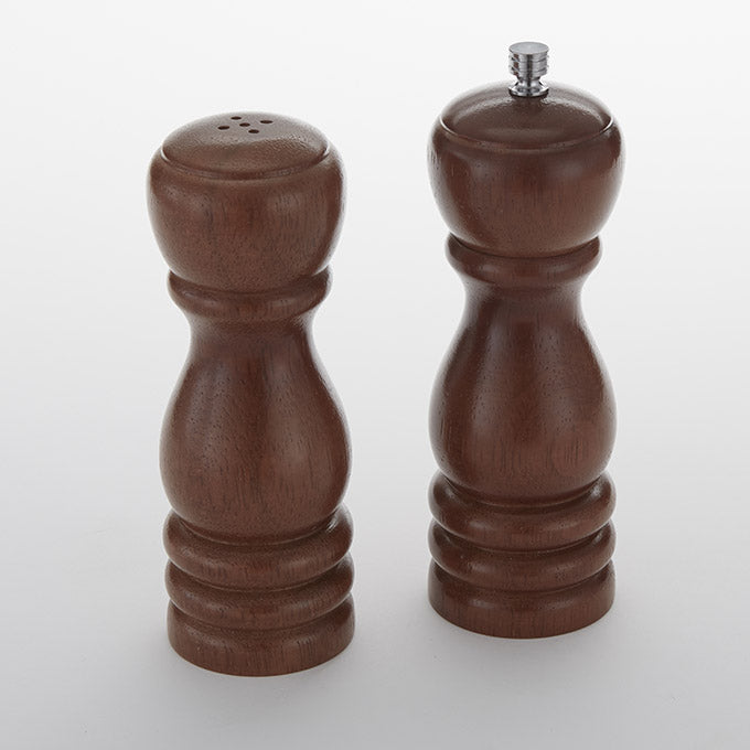 Salt & Pepper Mill / Shaker Set, Wood, Mahogany
