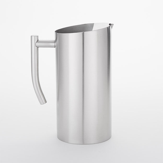 67 oz. Stainless Steel Water Pitcher, Satin Finish