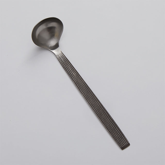 1-1/2 oz. Stainless Steel Wavy Aged Ladle, 11-1/2"L